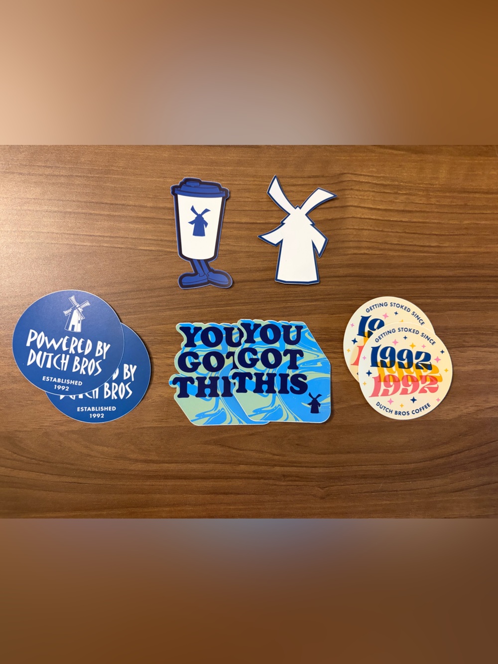 Dutch Bros Sticker Set